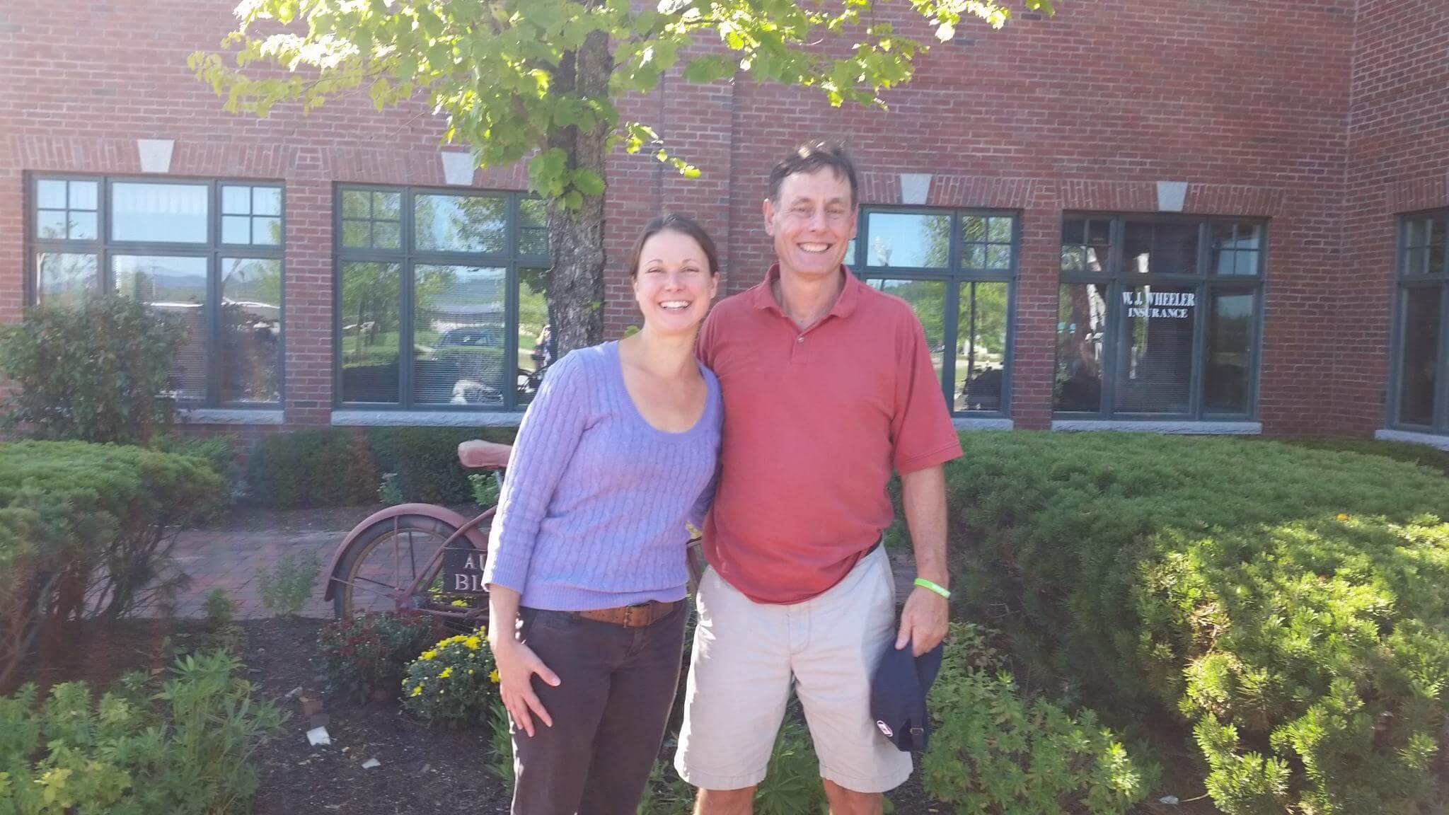 Danielle Skorupa and Barry Towle