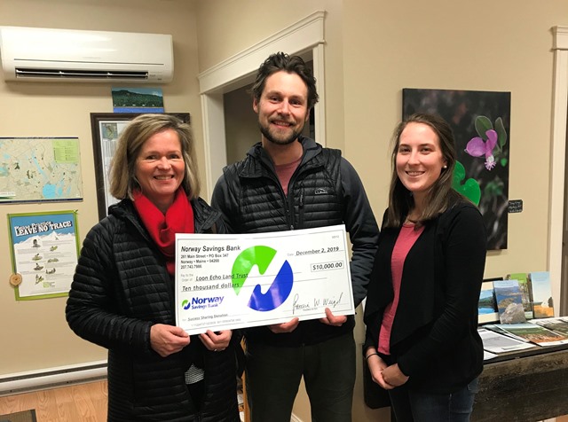 Check presentation at Loon Echo Land Trust