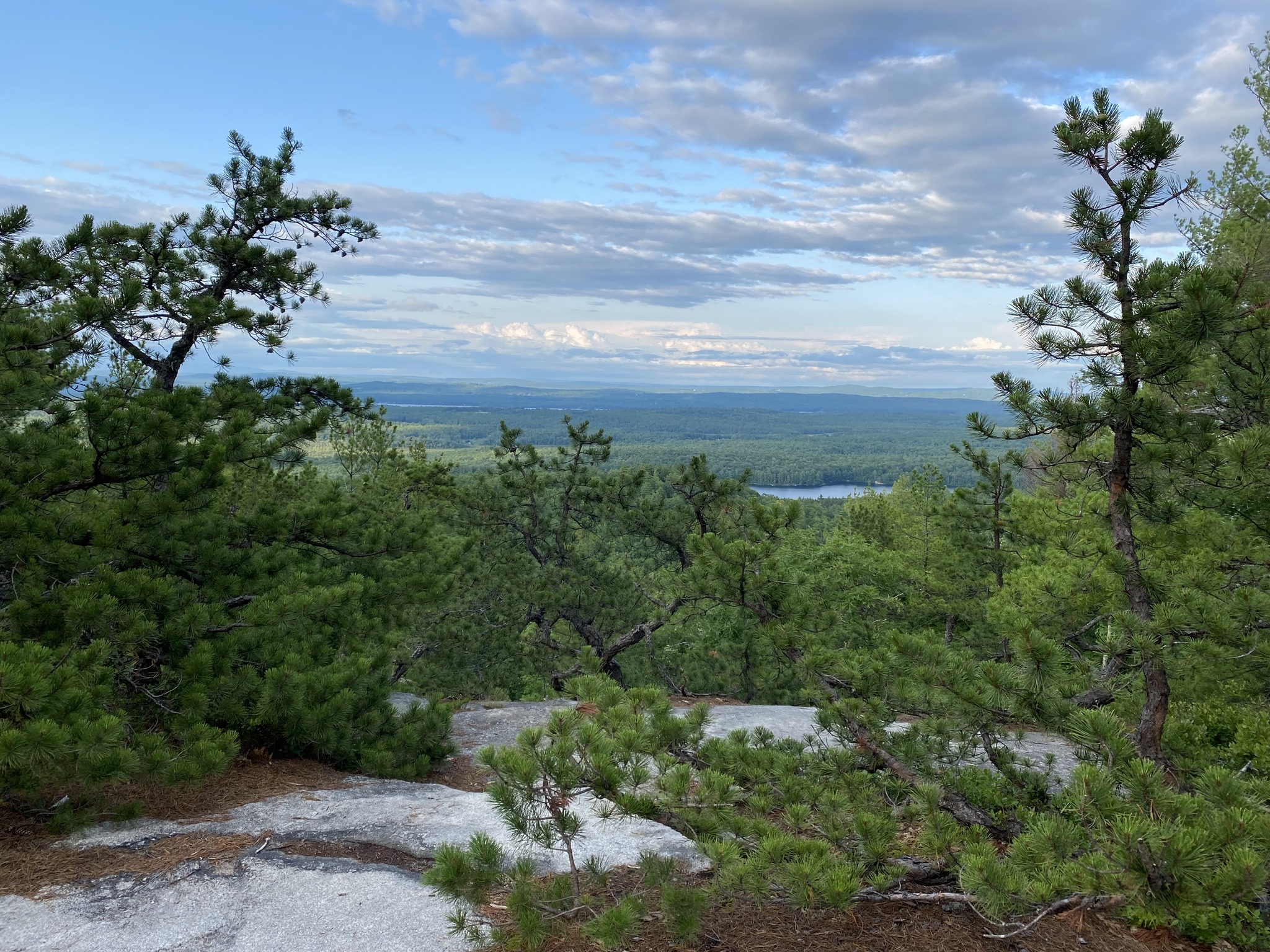 Mountain and lake scenery