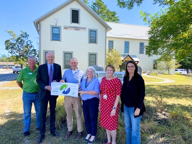 Oxford Hills Schools Check Presentation
